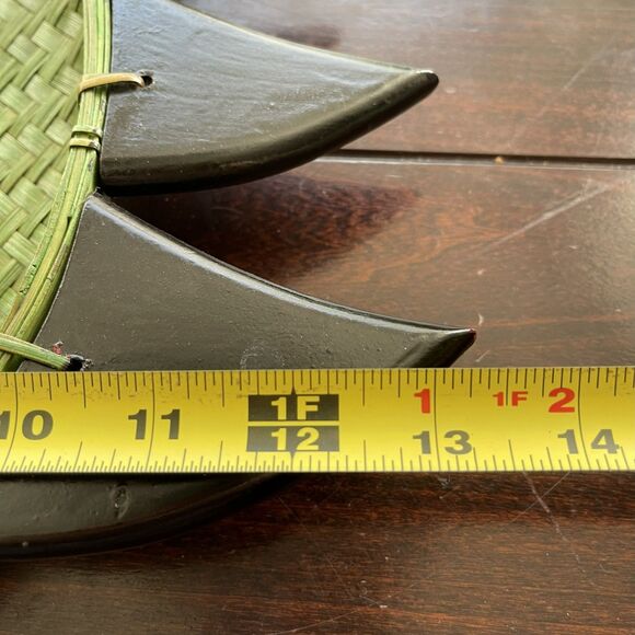 Pier 1 Imports Bamboo Pine Tree Tray – Rustic Holiday Decor NWT - Picture 2 of 11